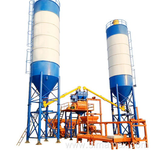 hzs25 plant cement concrete batching plant